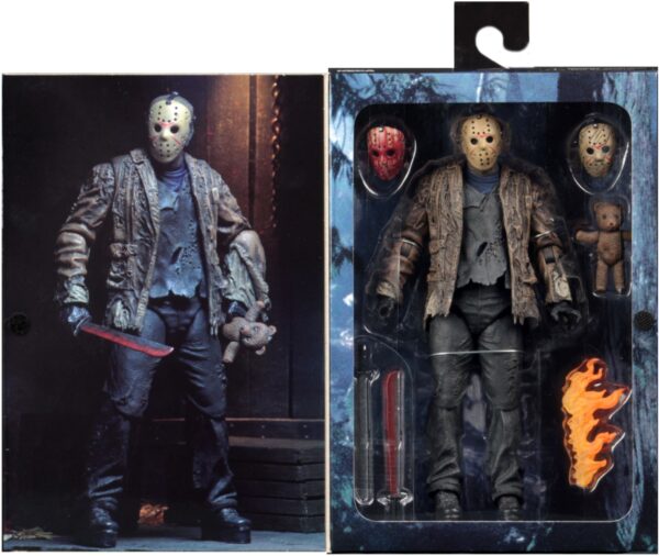 Freddy vs Jason – 7” Scale Action Figure – Ultimate Jason - Image 4