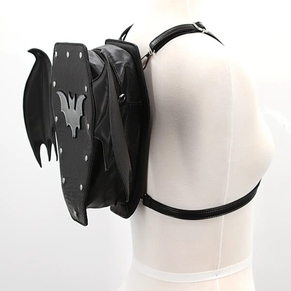 Bat Coffin Backpack - Image 3