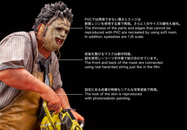 The Texas Chainsaw Massacre ArtFX Leatherface Statue - Image 12