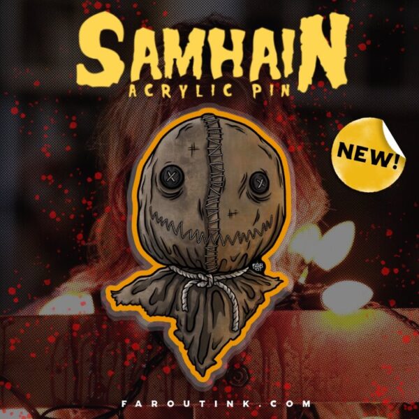 Sam Acrylic Pin | Trick 'R Treat Pin
