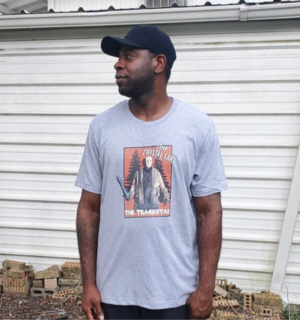 The Track Star Jason Voorhees Graphic Tee