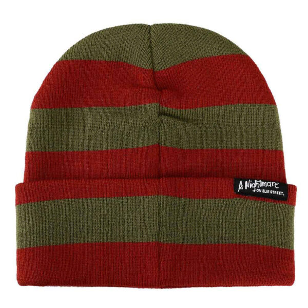 Nightmare On Elm Street Standard Issue VHS Woven Label Beanie - Image 2