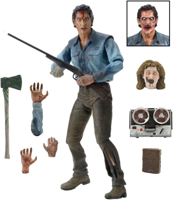 Evil Dead 2 – 7″ Scale Action Figure – Ultimate Ash