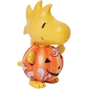 Peanuts Woodstock Pumpkin Mini-Statue by Jim Shore