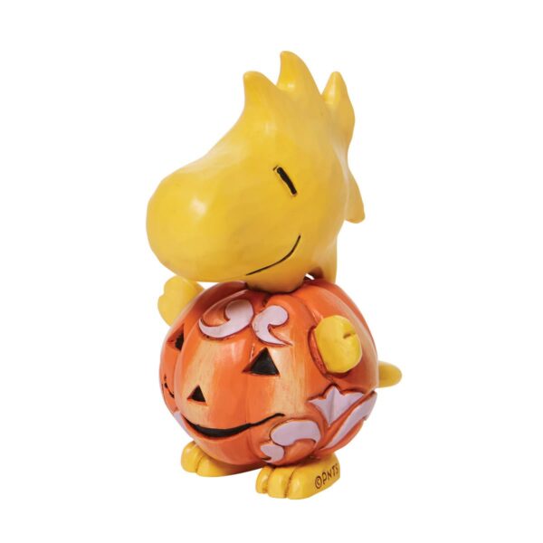 Peanuts Woodstock Pumpkin Mini-Statue by Jim Shore