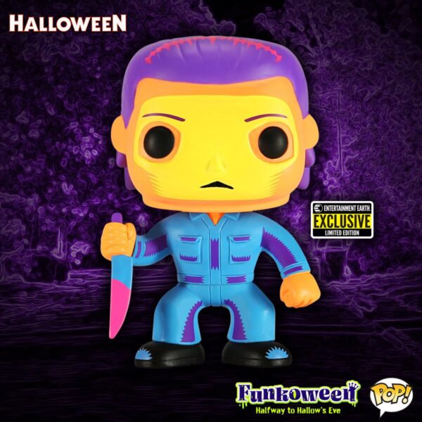 Halloween Michael Myers Black Light Pop! Vinyl Figure - Entertainment Earth Exclusive - Image 2