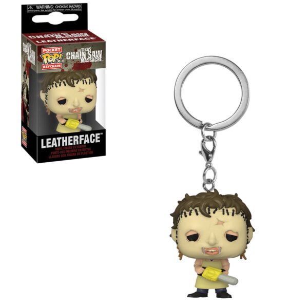 Texas Chainsaw Massacre Leatherface Pocket Pop! Key Chain
