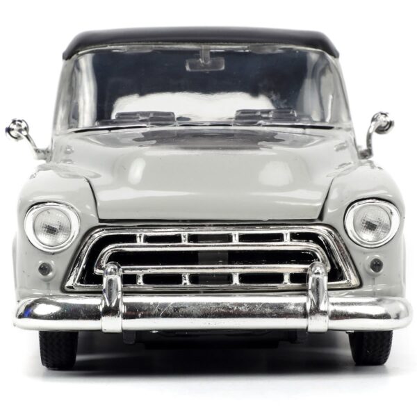 Hollywood Rides Universal Monsters Frankenstein 1957 Chevy Suburban 1:24 Scale Die-Cast Metal Vehicle with Figure - Image 2