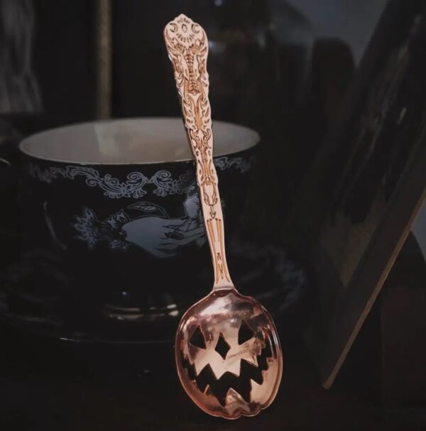 Haunted Hallows Tea Spoon - Rose Gold