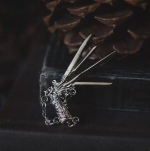 Scissorhands Enamel Pin