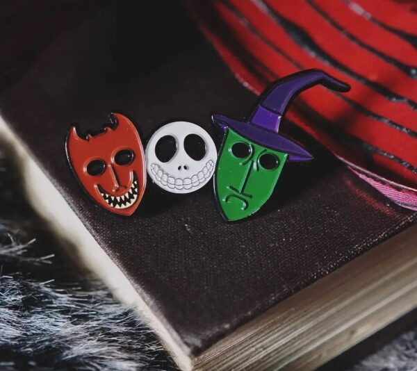 Trick or Treaters Enamel Pin