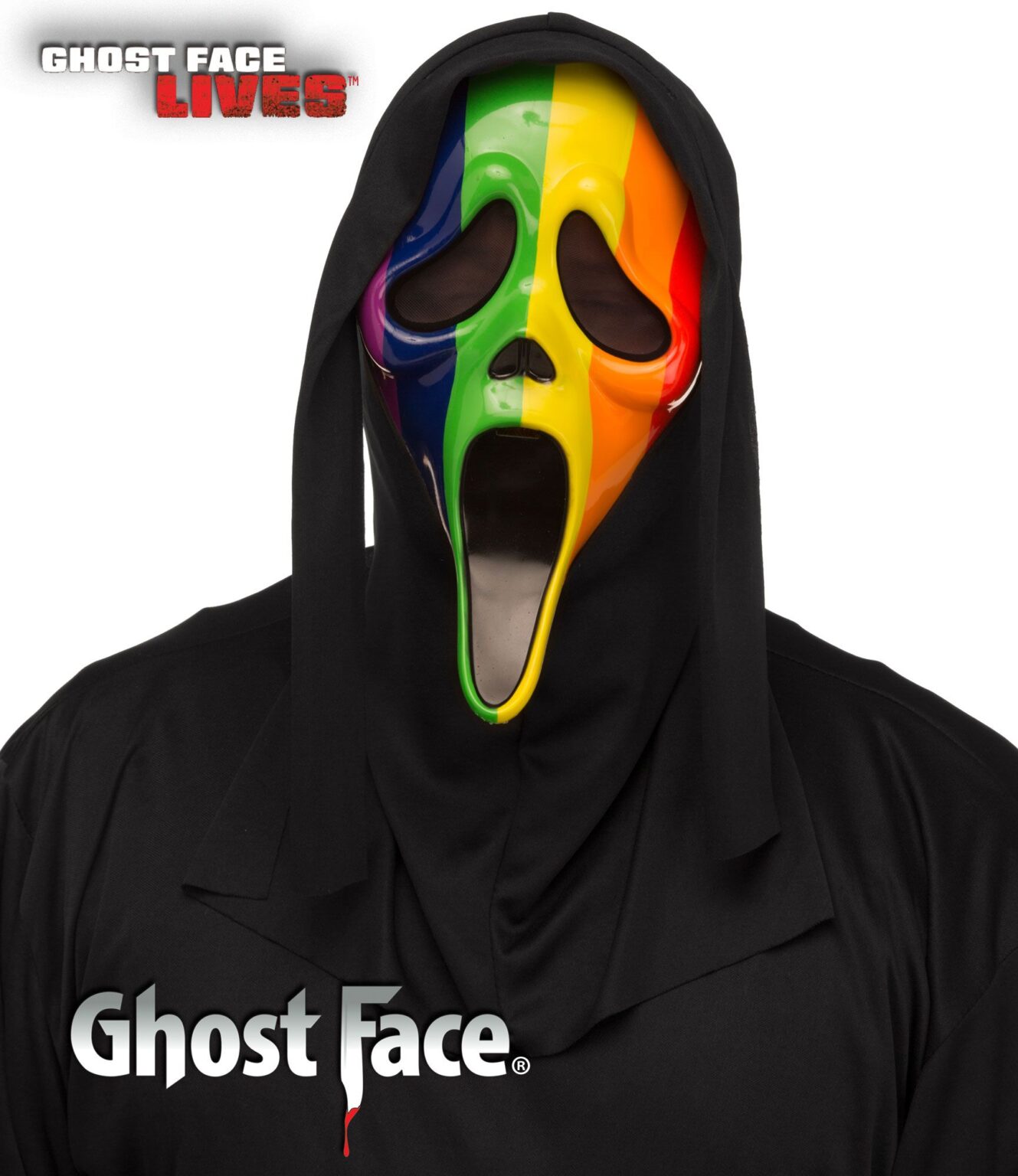 Ужасы про маску. Маска костюм призрачное лицо.