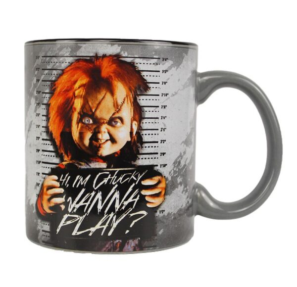 Child's Play Chucky Wanna Play Coffee Mug 20 oz