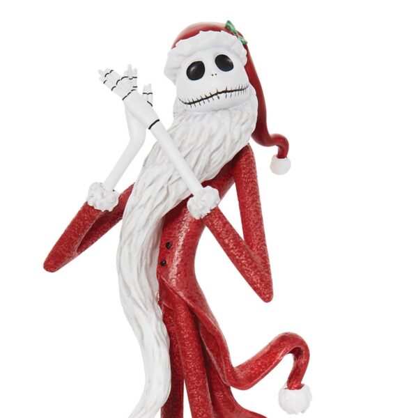 Disney Showcase The Nightmare Before Christmas Santa Jack Skellington Statue - Image 2