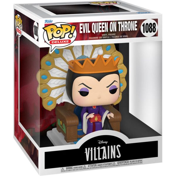Disney Villains Evil Queen on Throne Deluxe Funko Pop! Vinyl Figure - Image 2