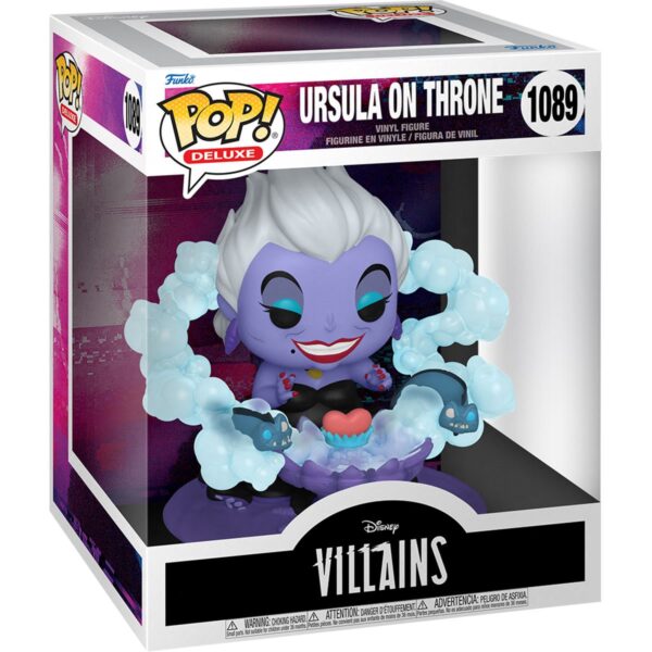 Disney Villains Ursula on Throne Deluxe Funko Pop! - Image 2