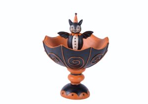Resin Spooky Bat Treat Stand