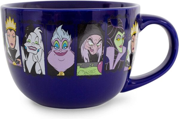 Disney Villains Close-Up Panels Ceramic Mug 24 oz. Large Coffee Cup