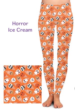 Horror Ice Cream Leggings