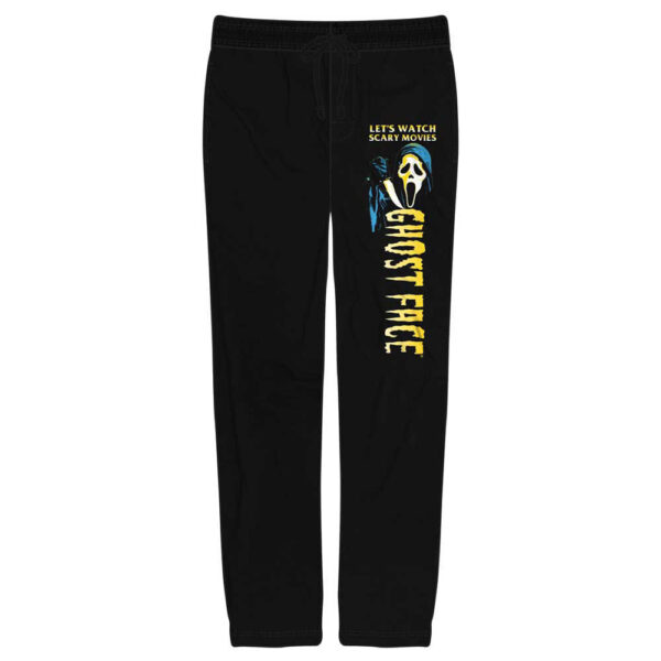 Ghost Face Let's Watch Scary Movies Sleep Pants