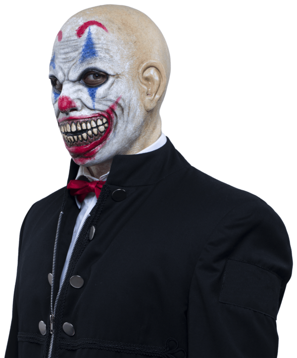 Hyper Masks: Psycho Clown Adult Latex Mask - Image 3
