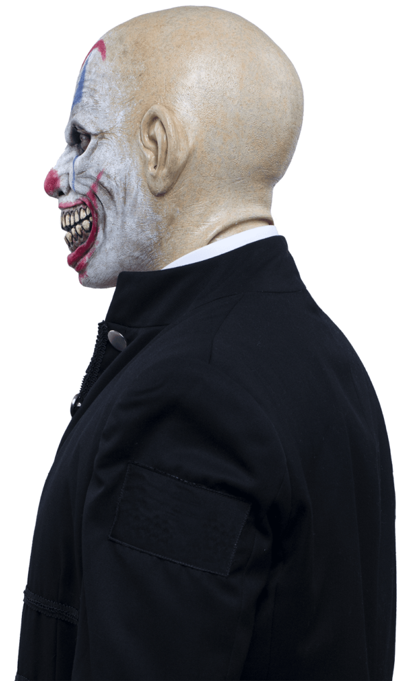 Hyper Masks: Psycho Clown Adult Latex Mask - Image 4