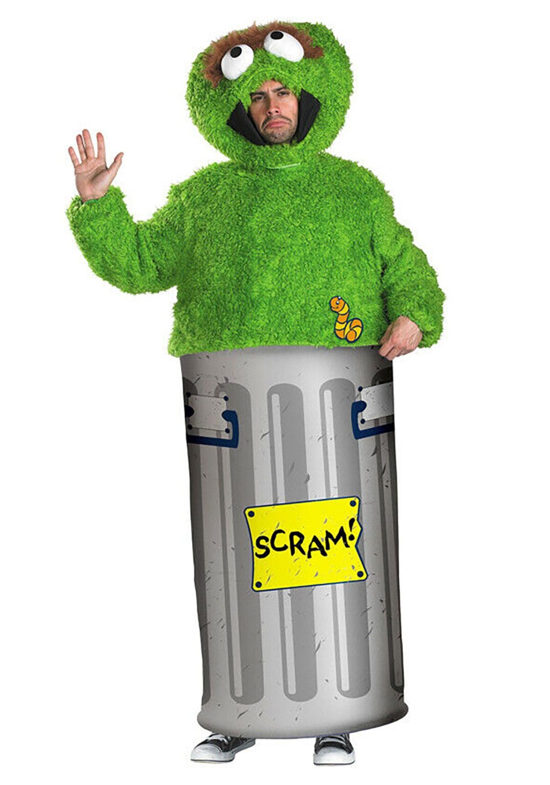 Oscar the Grouch Adult Costume Screamers Costumes