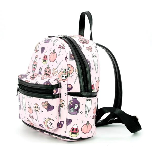 Halloween Collage Mini Backpack - Image 2