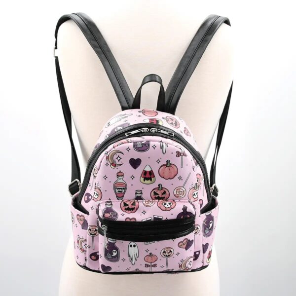 Halloween Collage Mini Backpack - Image 4