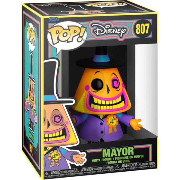 The Nightmare Before Christmas Mayor Blacklight Pop! Vinyl Figure - Image 2