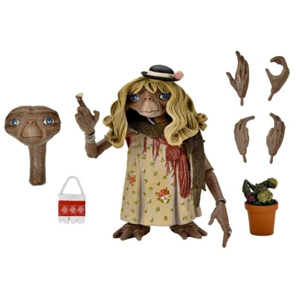 E.T. The Extra-Terrestrial 40th Anniversary – 7″ Scale Action Figure – Ultimate Dress Up E.T.