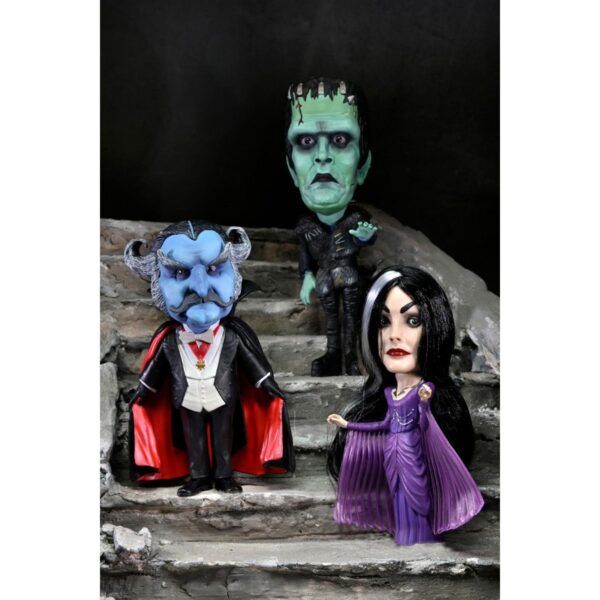 Rob Zombie's The Munsters Little Big Head Stylized Vinyl Figures 3-Pack - Image 2