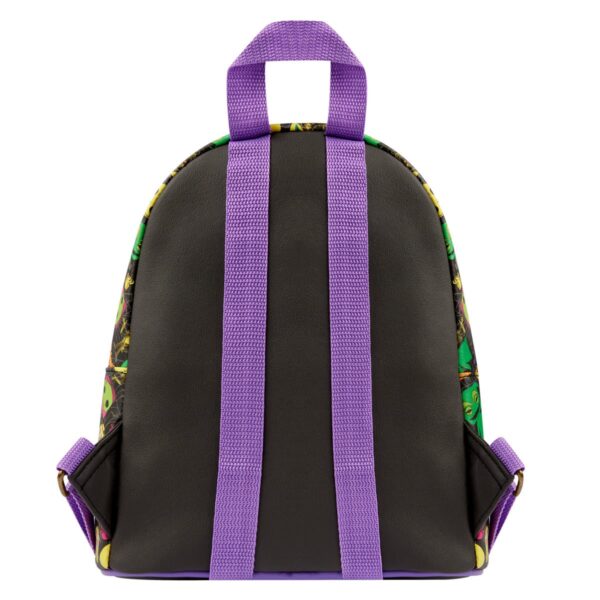The Nightmare Before Christmas Black Light Print Mini-Backpack - Image 3