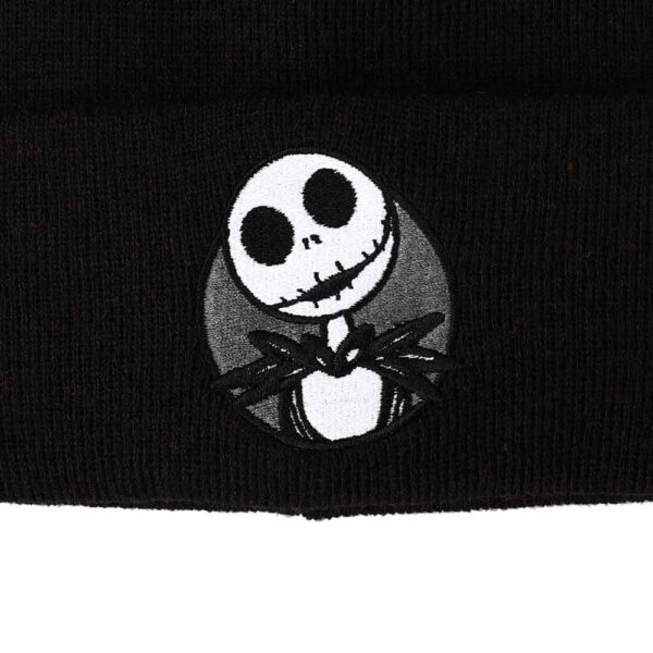 The Nightmare Before Christmas Jack Skellington Cuff Beanie - Image 3