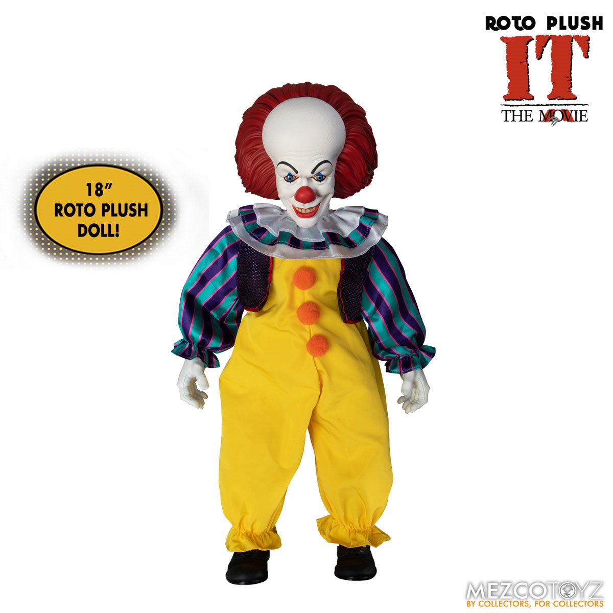 MDS Roto Plush Ghost Face Doll