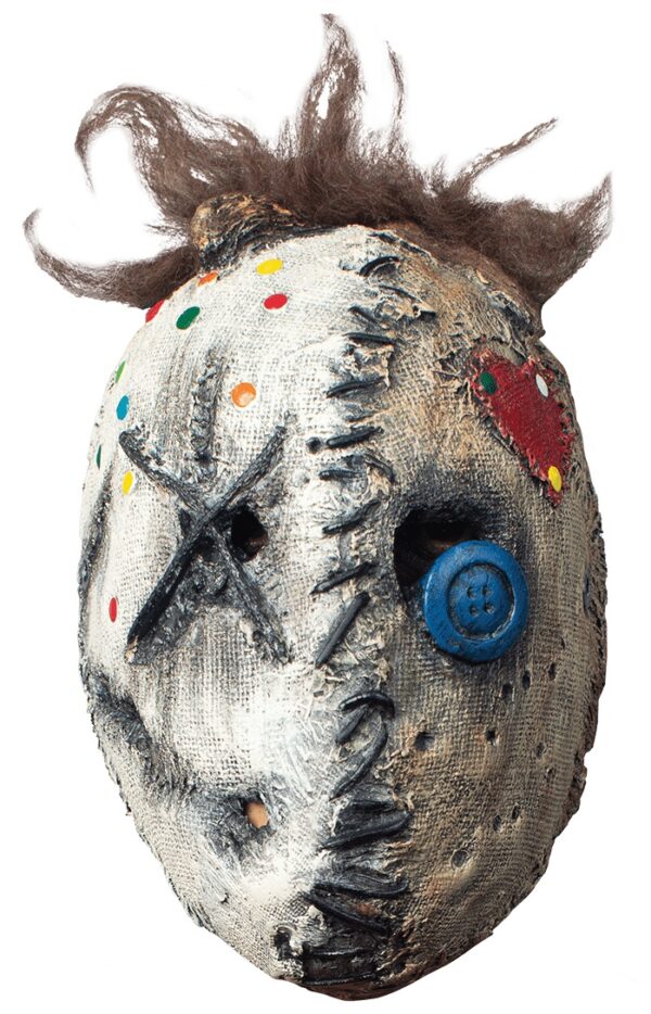 Voodoo Man Front Face Latex Mask