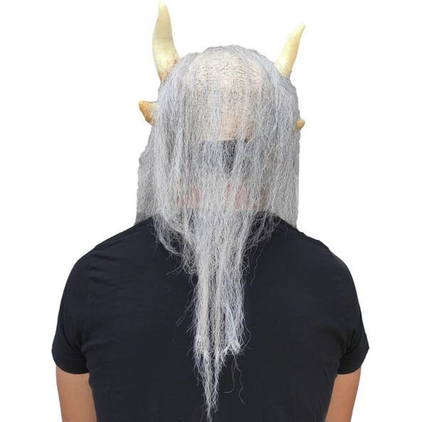 Krampus Adult Latex Mask - Image 4