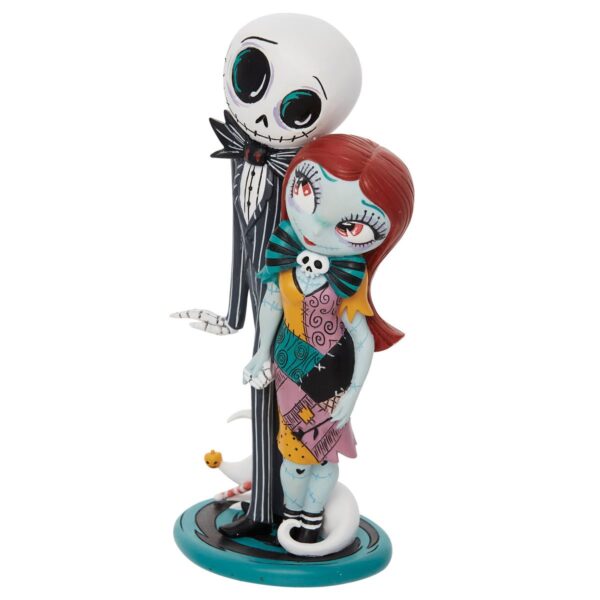 Disney The World of Miss Mindy The Nightmare Before Christmas Jack and Sally Statue - Image 3