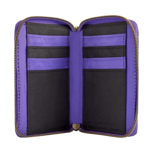 The Nightmare Before Christmas Black Light Print Zip-Around Wallet - Image 2