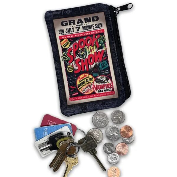 Spook Show Zipper Coin Pouch - Image 2