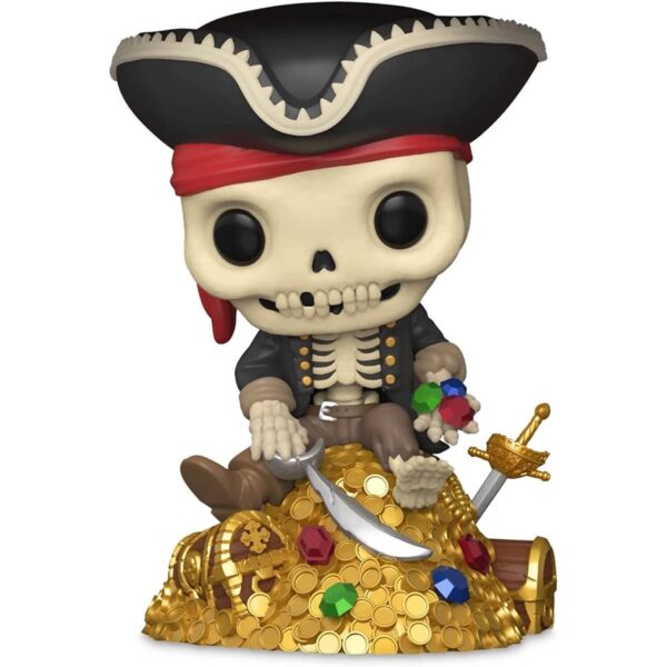 Pirates of the Caribbean Skeleton on Gold Pile Deluxe Pop! Vinyl Figure