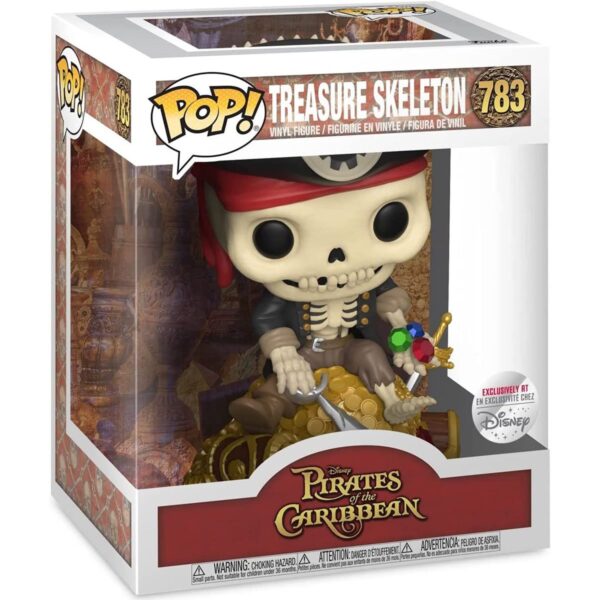 Pirates of the Caribbean Skeleton on Gold Pile Deluxe Pop! Vinyl Figure - Image 2