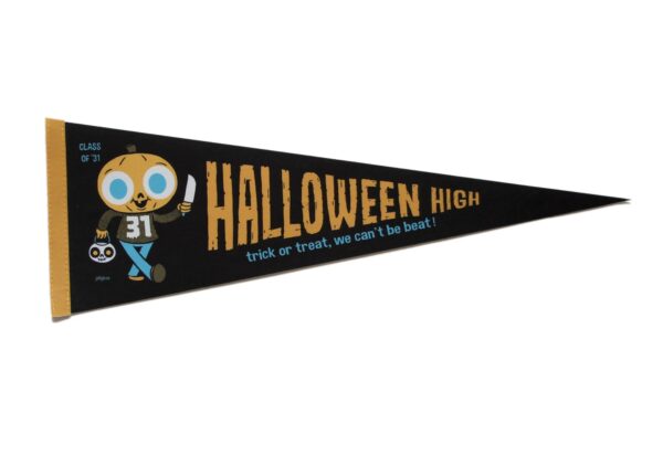 Halloween High Felt Pennant Flag