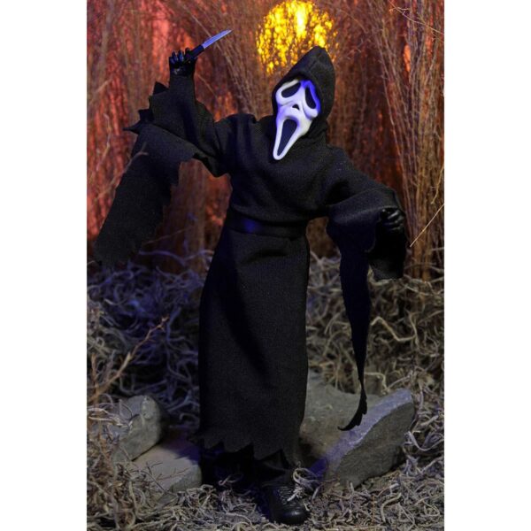 Ghostface - White Skull Face 8-Inch Mego Action Figure - Image 3