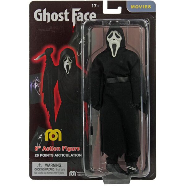 Ghostface - White Skull Face 8-Inch Mego Action Figure - Image 5