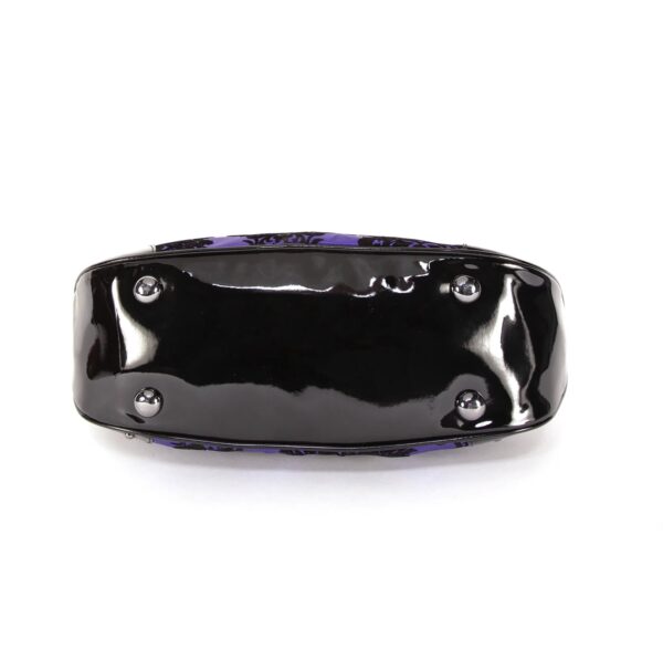 Mistress Kisslock Bag in Purple - Image 3