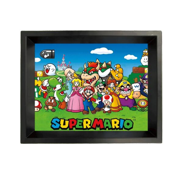 Super Mario - Characters 3D Lenticular Shadowbox
