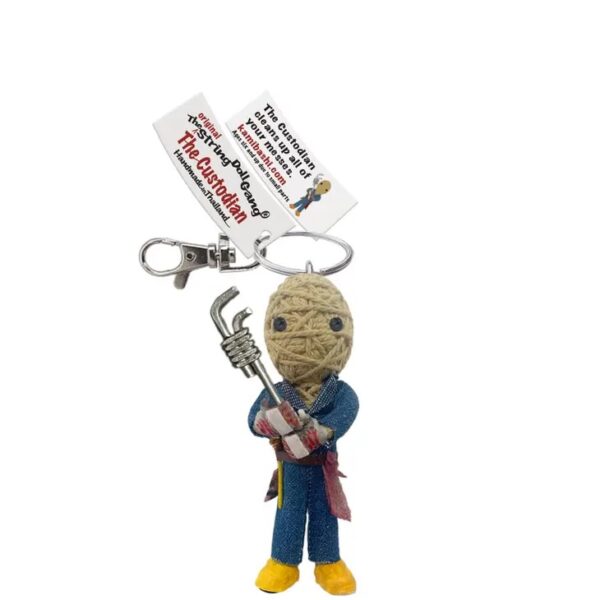 The Custodian String Doll Keychain