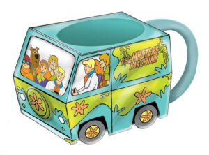 Scooby Doo Mystery Machine Ceramic 3D Sculpted Mug