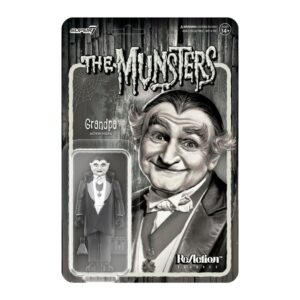 The Munsters ReAction Grandpa Munster (Grayscale) Figure